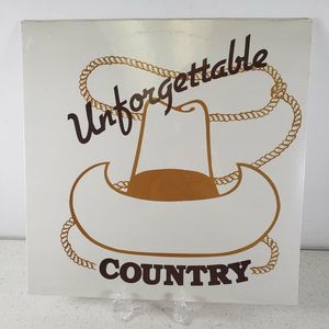 Unforgettable Country LP Album 33 Vinyl Pacer 8302 New Factory Sealed